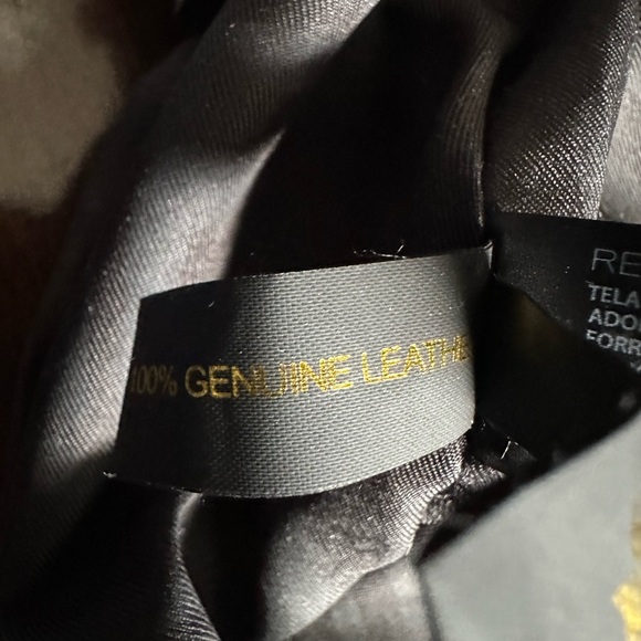 REBECCA MINKOFF Gray Suede Regan Satchel. - Picture 7 of 12